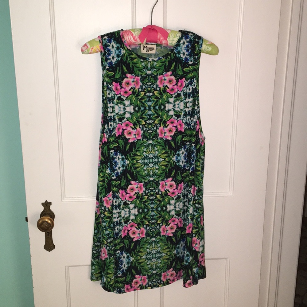 Show Me Your MuMu Garrett Tunic Dress Jungle Juice